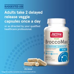 Jarrow Formulas - Broccomax - Sulforaphane Generator - 60 Vcaps