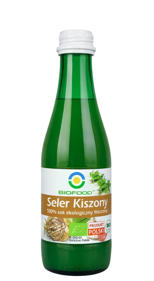Bio Food - Organic Fermented Celery Juice 300ml – Bio Food förpackning
