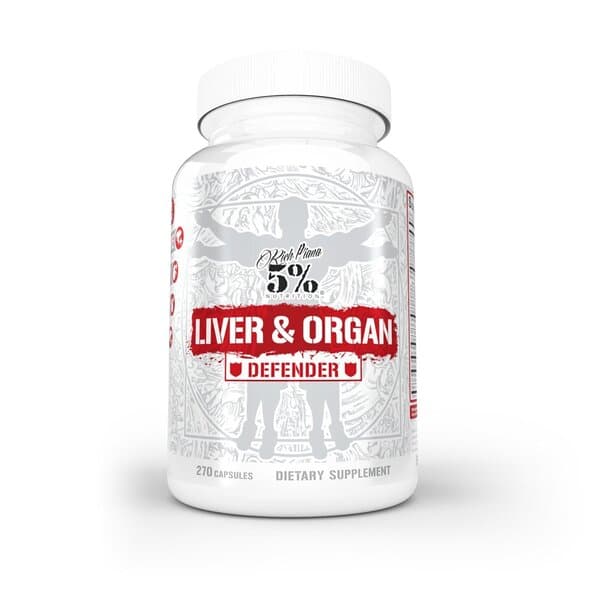 5% Nutrition - Liver & Organ Defender - 270 Caps