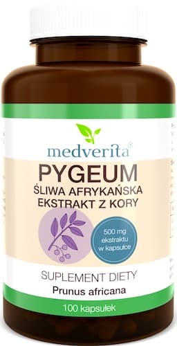 Medverita - Pygeum African Plum Bark Extract – Medverita förpackning