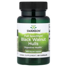 Swanson - Full Spectrum Black Walnut Hulls - 60 Caps
