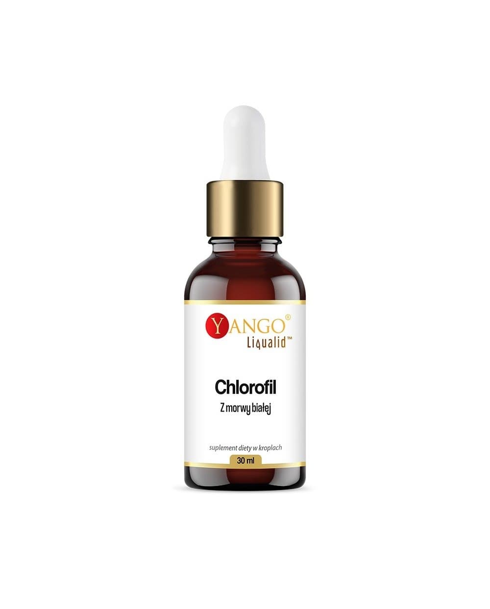 Yango - White Mulberry Chlorophyll In Drops (30ml / 1 Fl. oz.) – Yango förpackning
