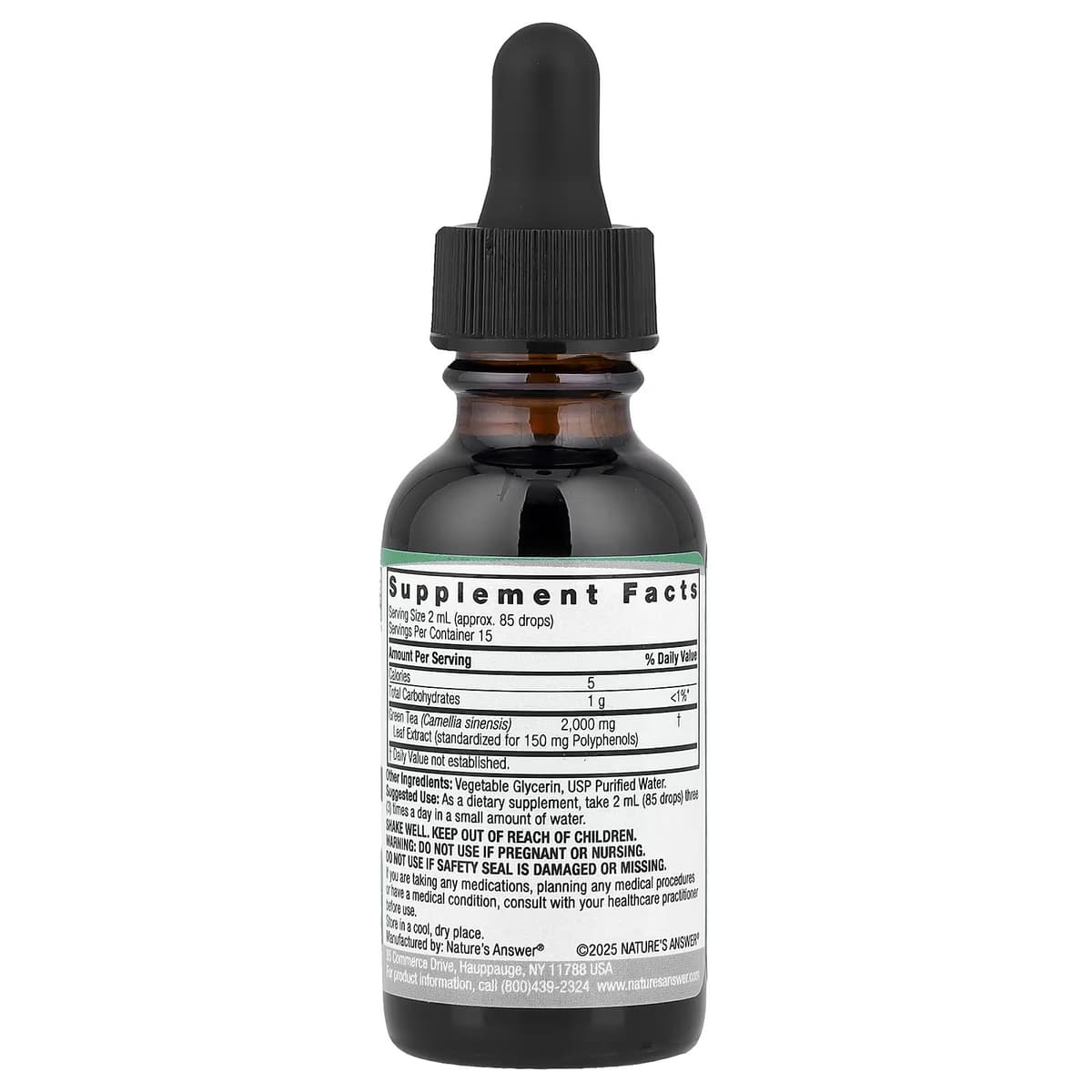 Nature's Answer - Green Tea Extract - 30ml