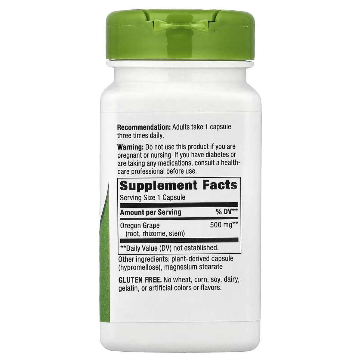 Nature'S Way - Oregon Grape - 90 Caps