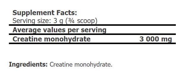 Amix - Kreatiinimonohydraatti Creapure®-lla - 30 päivää - 300 g