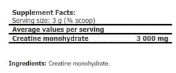 Amix - Creatine Monohydrate With Creapure - 30 Days - 300g