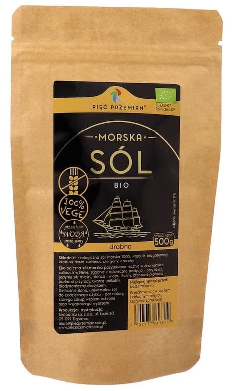 Pięć Przemian - Sea Salt BIO – Pięć Przemian förpackning