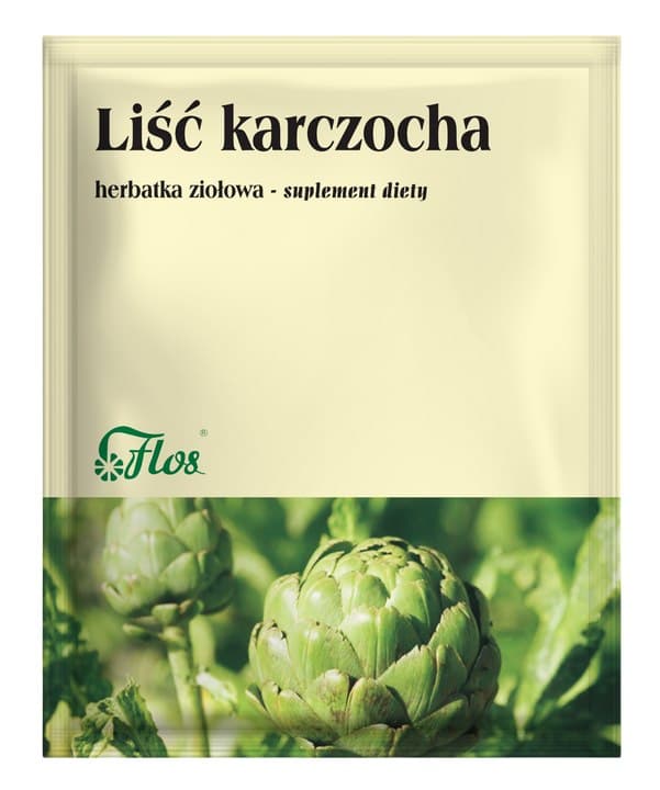 Flos - Artichoke Leaf 50g – Flos förpackning