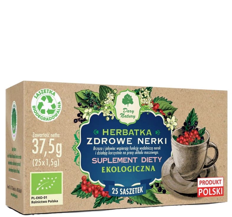 Dary Natury - Healthy Kidneys Tea – Dary Natury förpackning