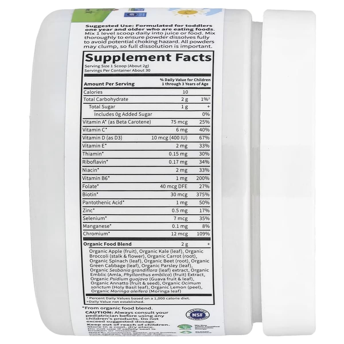 Garden Of Life - Kids Multivitamin Pulver - 60g