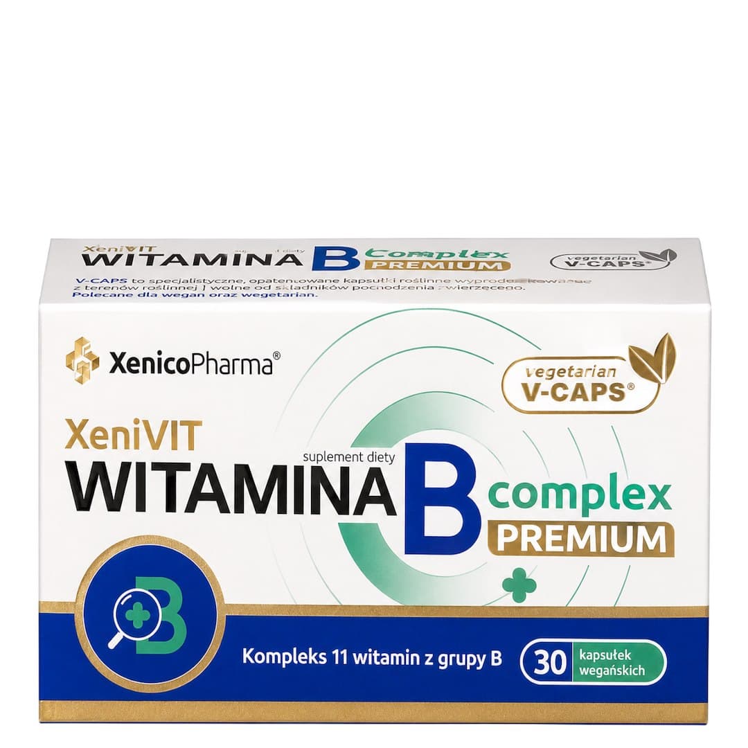 XenicoPharma - XeniVIT Vitamin B Complex Premium – XENICO PHARMA förpackning