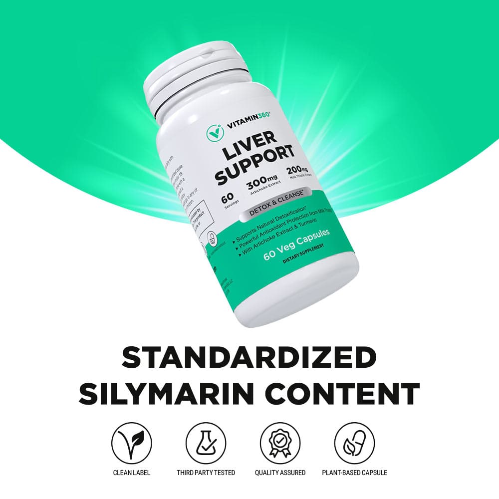 Vitamin360 - Liver Support - 60 Vcaps