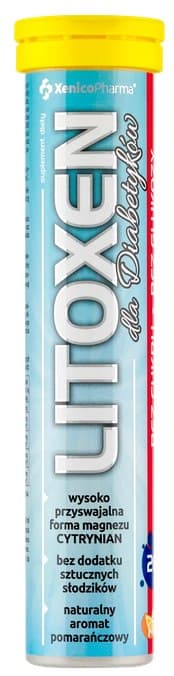 XENICO PHARMA - Litoxen for Diabetics - 2x20 tablets
