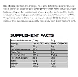 Nanosupps - Sour Cream And Onion - 40g