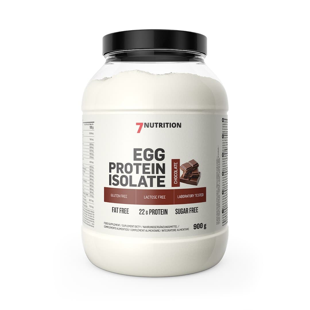 7 Nutrition - Egg Protein Isolate - 900g – 7 Nutrition förpackning