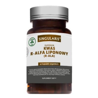 Singularis - R-Alpha Lipoic Acid (R-ALA) - 60 Caps – Singularis förpackning