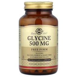 Solgar - Glycine - 100 Vegetable Caps - 100 caps