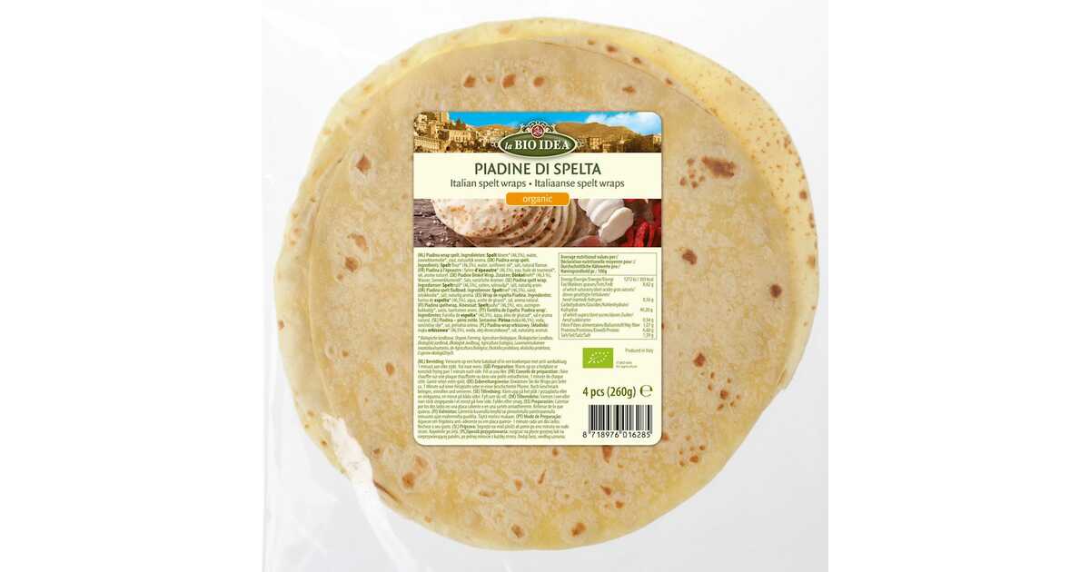 La Bio Idea - Piadina Orkiszowa BIO 260 g