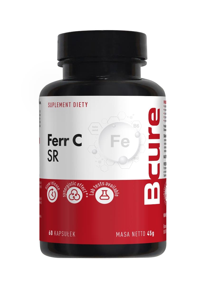 BCure - Ferr C SR - 60 Caps