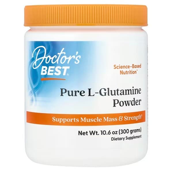 Doctor's Best - L-Glutamine Powder - 300g – Doctor's Best förpackning