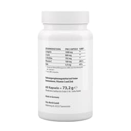 Vitaworld - Argininiini-Ornitiini-Lysiini + C + Sinkki - 60 Kapselia