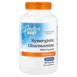 Doctor'S Best - Synergistic Glucosamine MSM Formula With Optimsm - 180 Caps