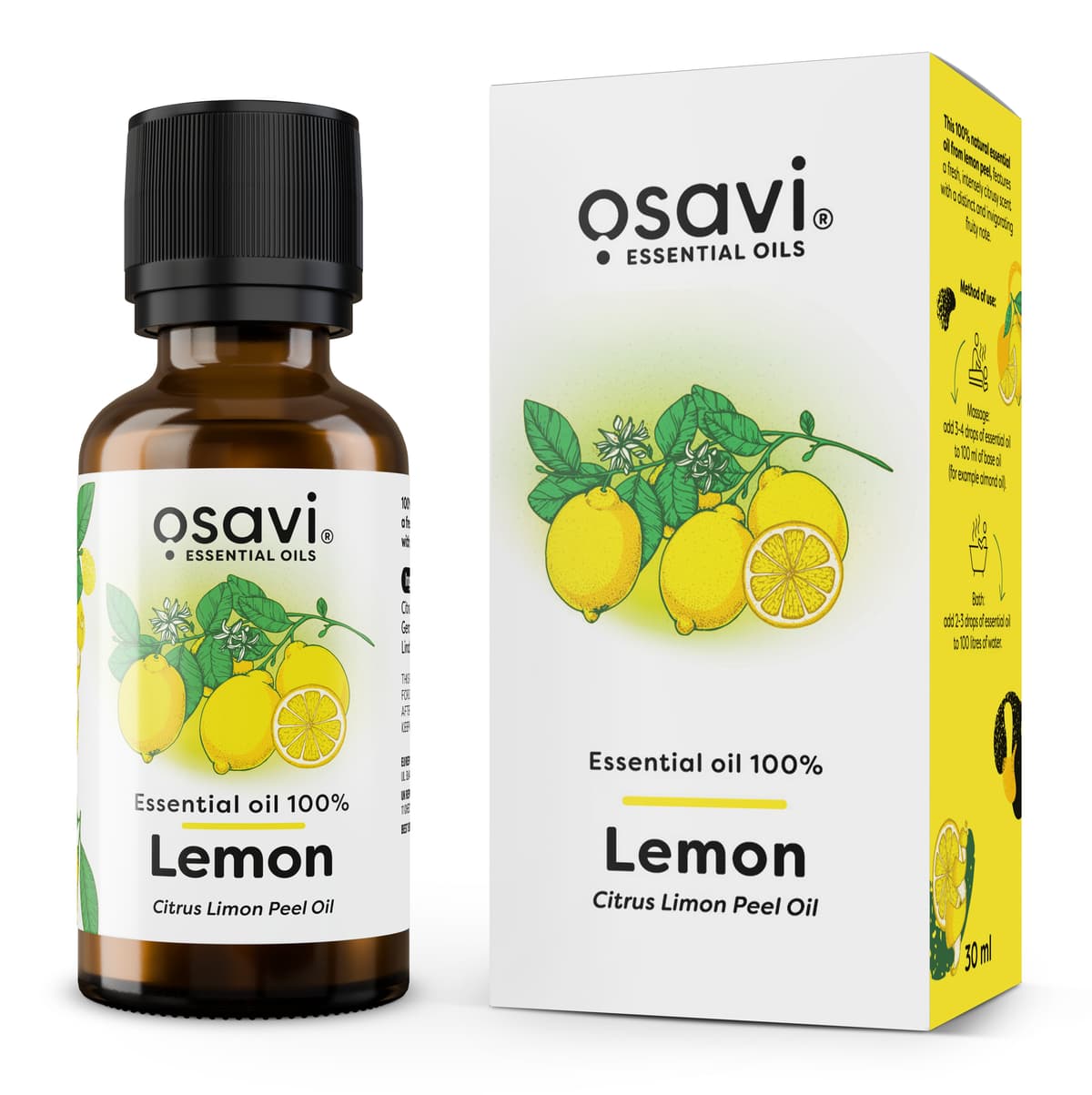 Osavi - Essential Oil 100%, Lemon – Osavi pakkaus