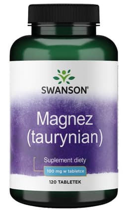 Swanson - Magnesium Taurate - 120 Tabs