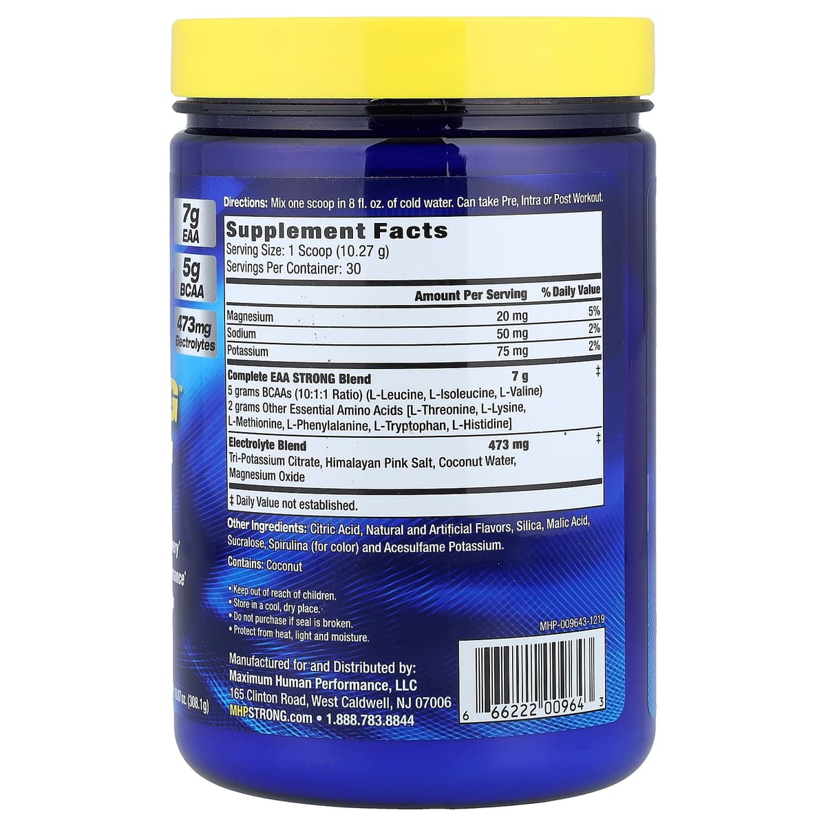 MHP - EAA Complex with Electrolytes - 308g