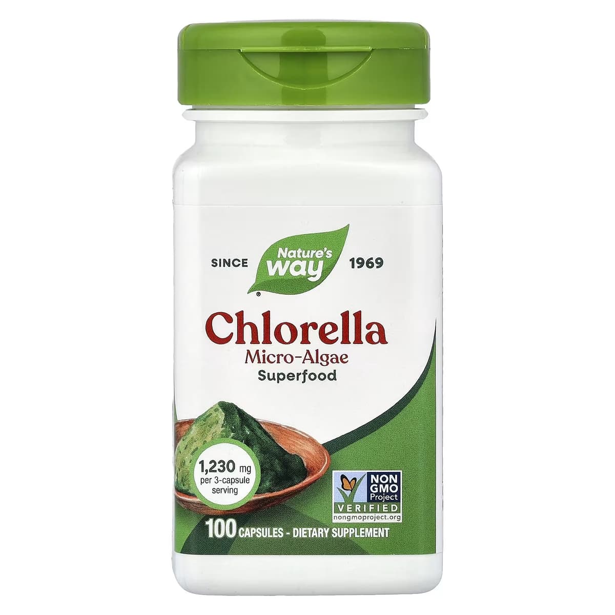 Nature'S Way - Chlorella - 100 Caps