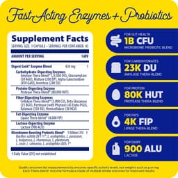 Enzymedica Digest Gold® + Probiotics - 90 Kapsler