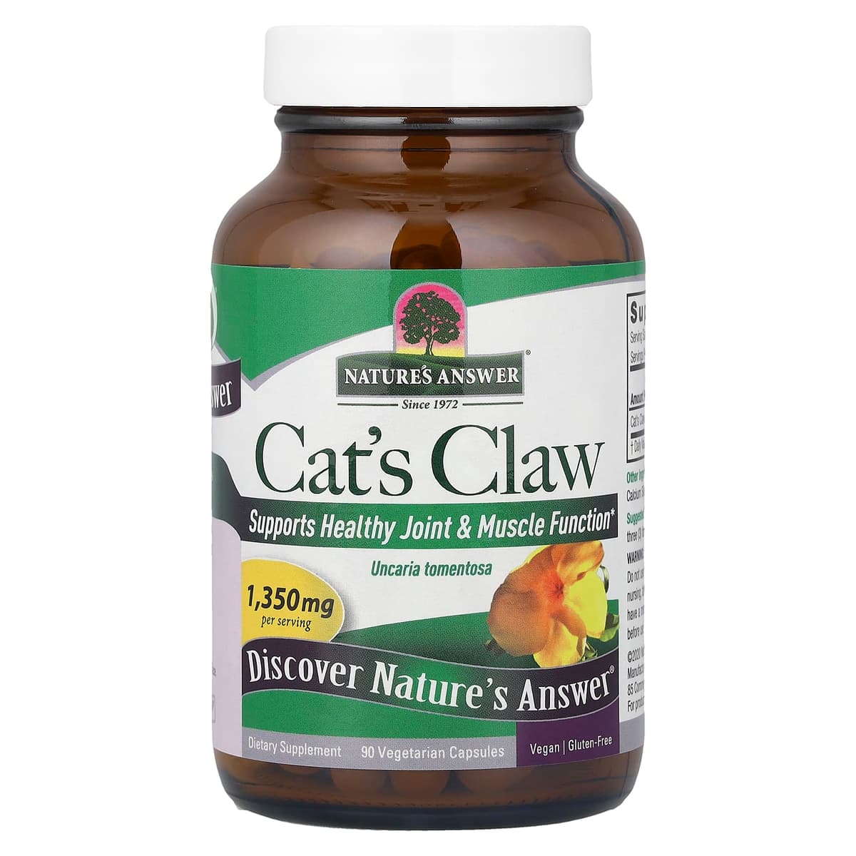 Nature's Answer - Cat'S Claw - 90 Vcaps