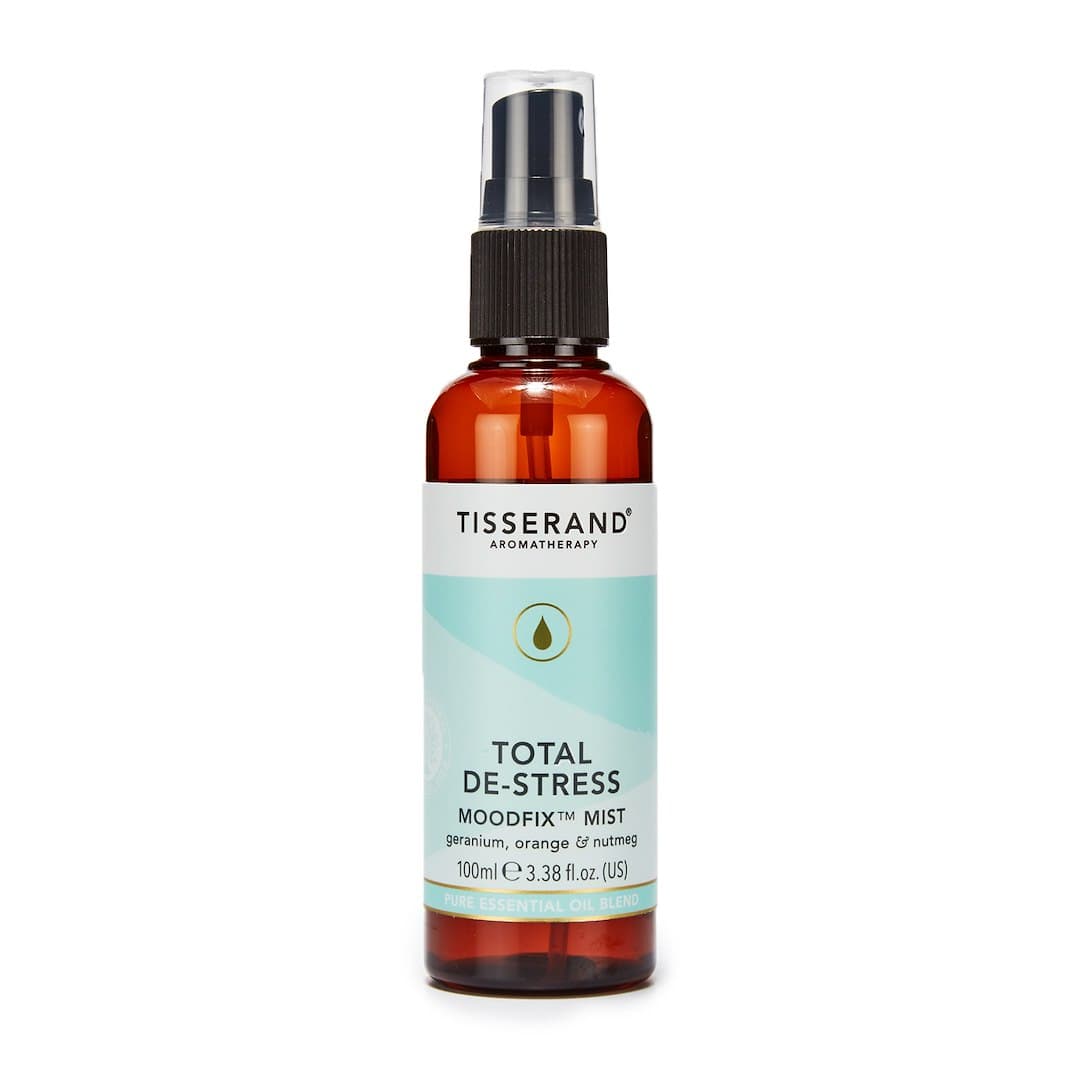 Tisserand Aromatherapy - Total De-Stress Moodfix Mist - 100ml – Tisserand Aromatherapy förpackning