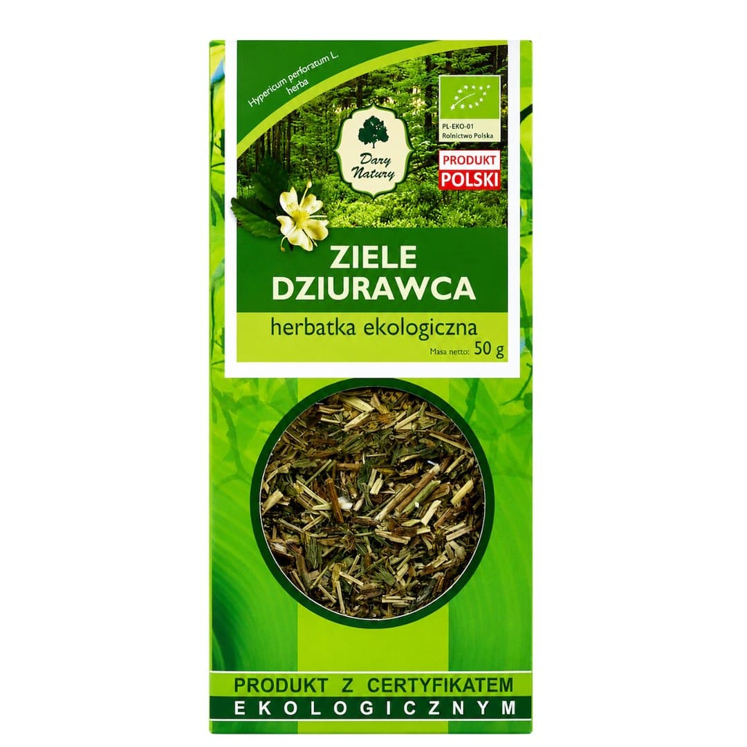 Dary Natury - Organic St. John'S Wort – Dary Natury förpackning