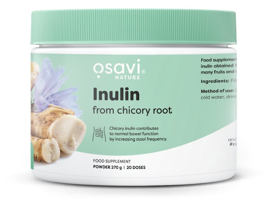 Osavi Nature - Inulin From Chicory Root - 270g – Osavi förpackning