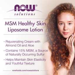 NOW Foods - MSM Healthy Skin Liposome Lotion - 237ml