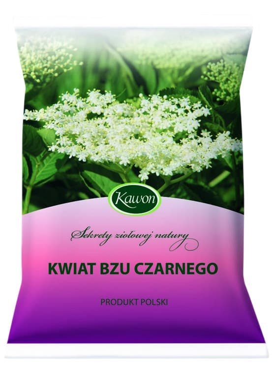 Kawon - Bez Czarny Kwiat 50g – Kawon förpackning