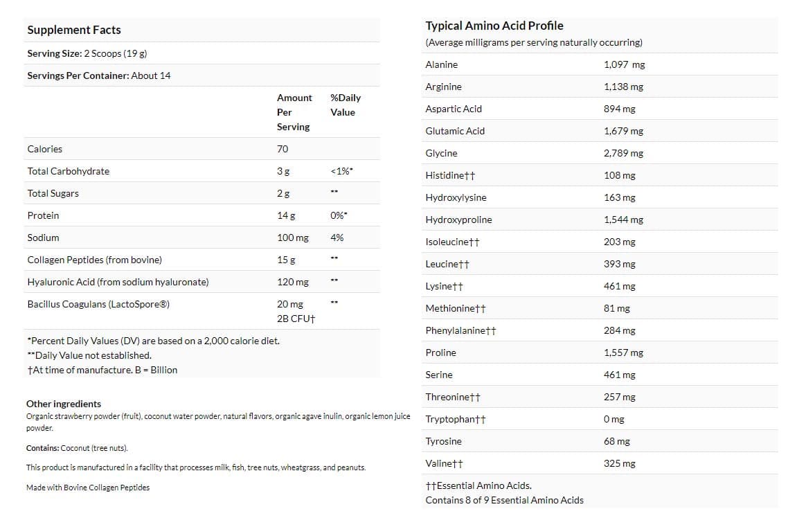 Vital Proteins - Beauty Collagen - 271g