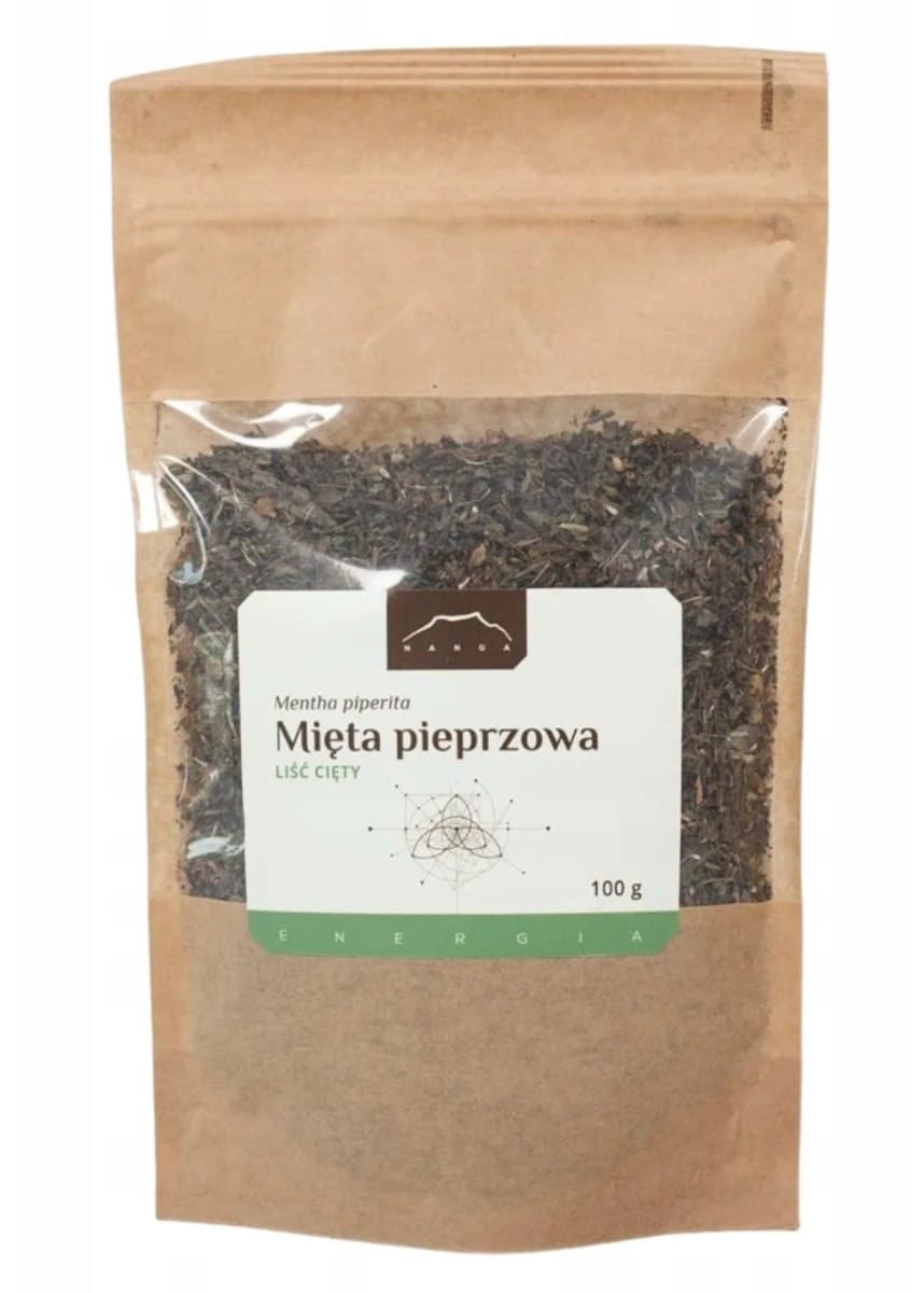 NANGA - Peppermint - 100 g – NANGA förpackning