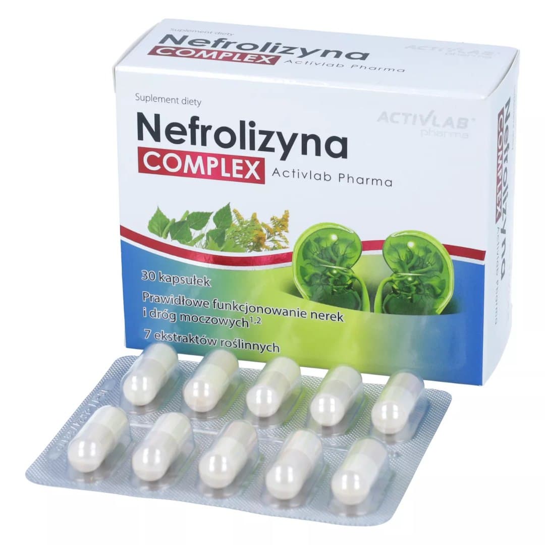 Activlab Pharma - Nefrolizyna Complex - 30 Caps – Activlab förpackning