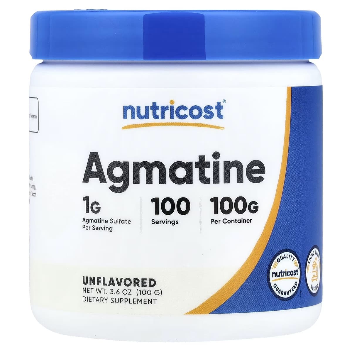 Nutricost - Agmatine Sulfate - 100g