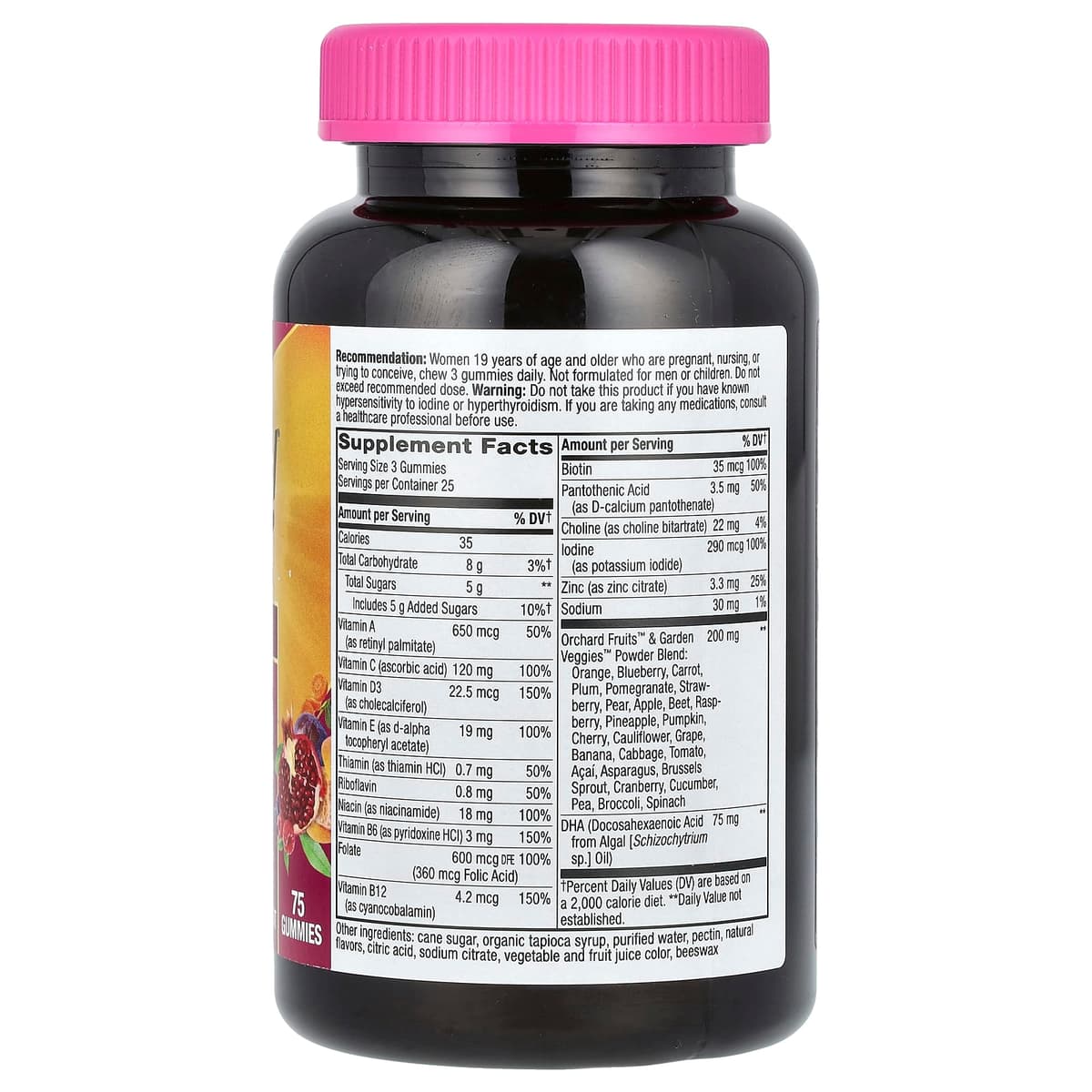 Nature's Way - Alive!® Premium Prenatal Gummies - 75 Tyggegummier