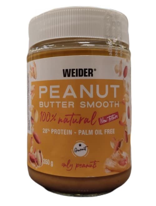 Weider - Peanut Butter Smooth – Weider förpackning