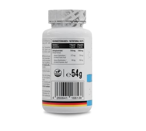 MST - Shilajit - Hög dos, 60 kapslar