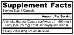 Jarrow Formulas - Artichoke - 180 Vcaps
