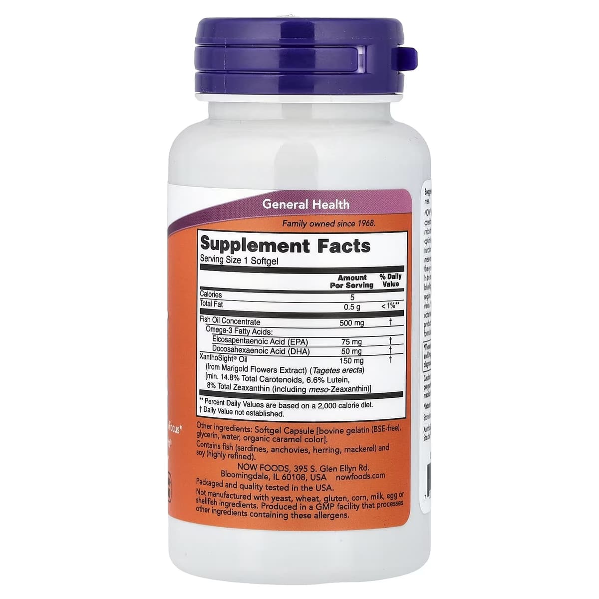 NOW Foods - Macular Vision - 50 Sgels