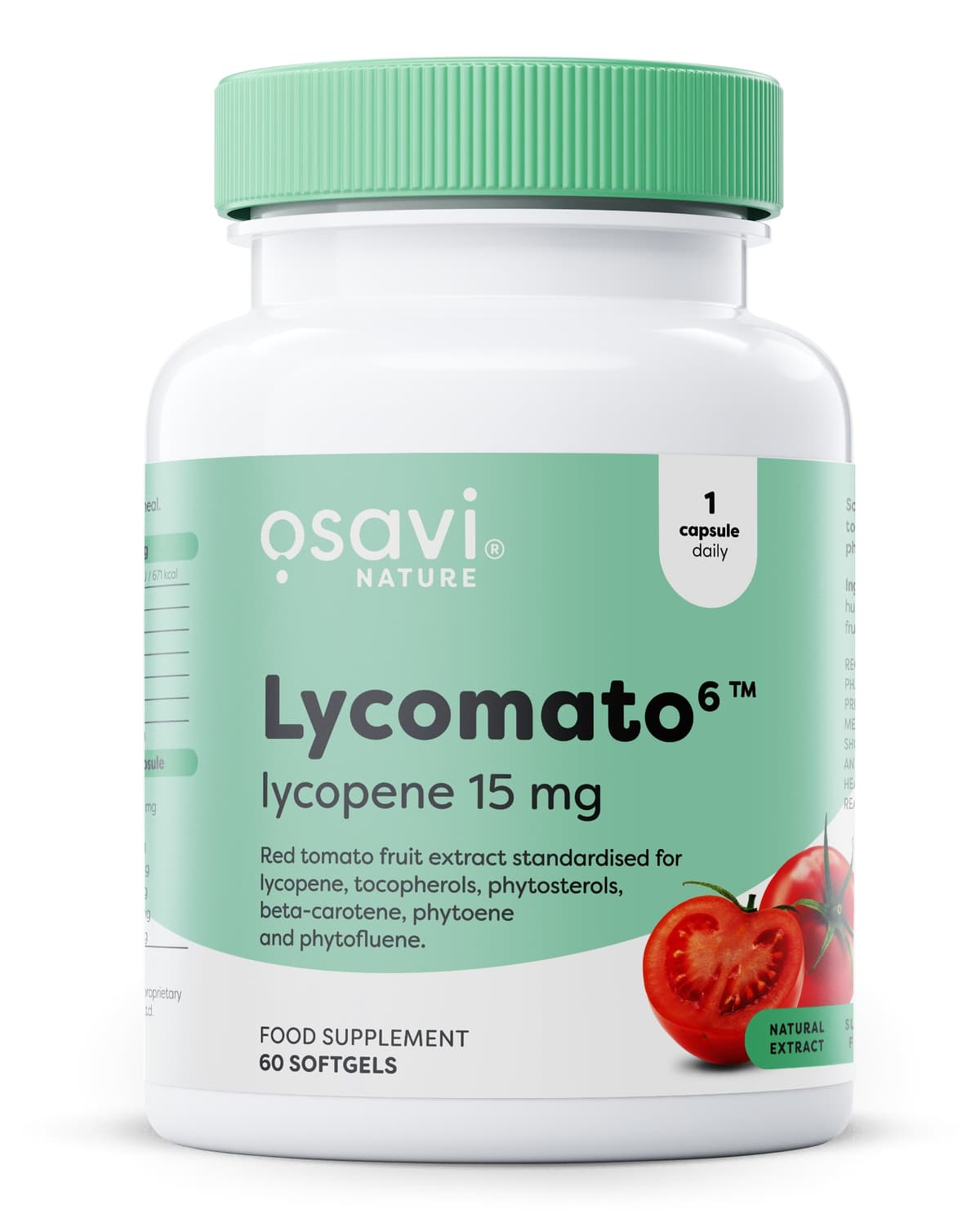 Osavi - Lycomato6™ Lycopene - 60 Sgels – Osavi förpackning