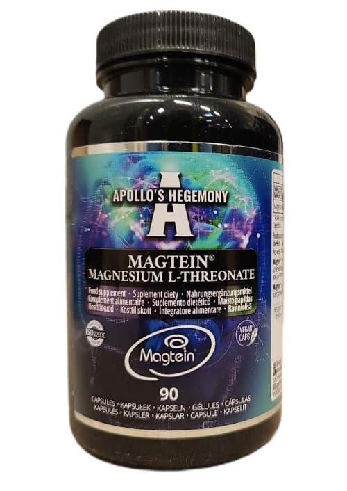 Apollo'S Hegemony - Magnesium L-Threonate - 90 Vcaps – Apollo'S Hegemony förpackning