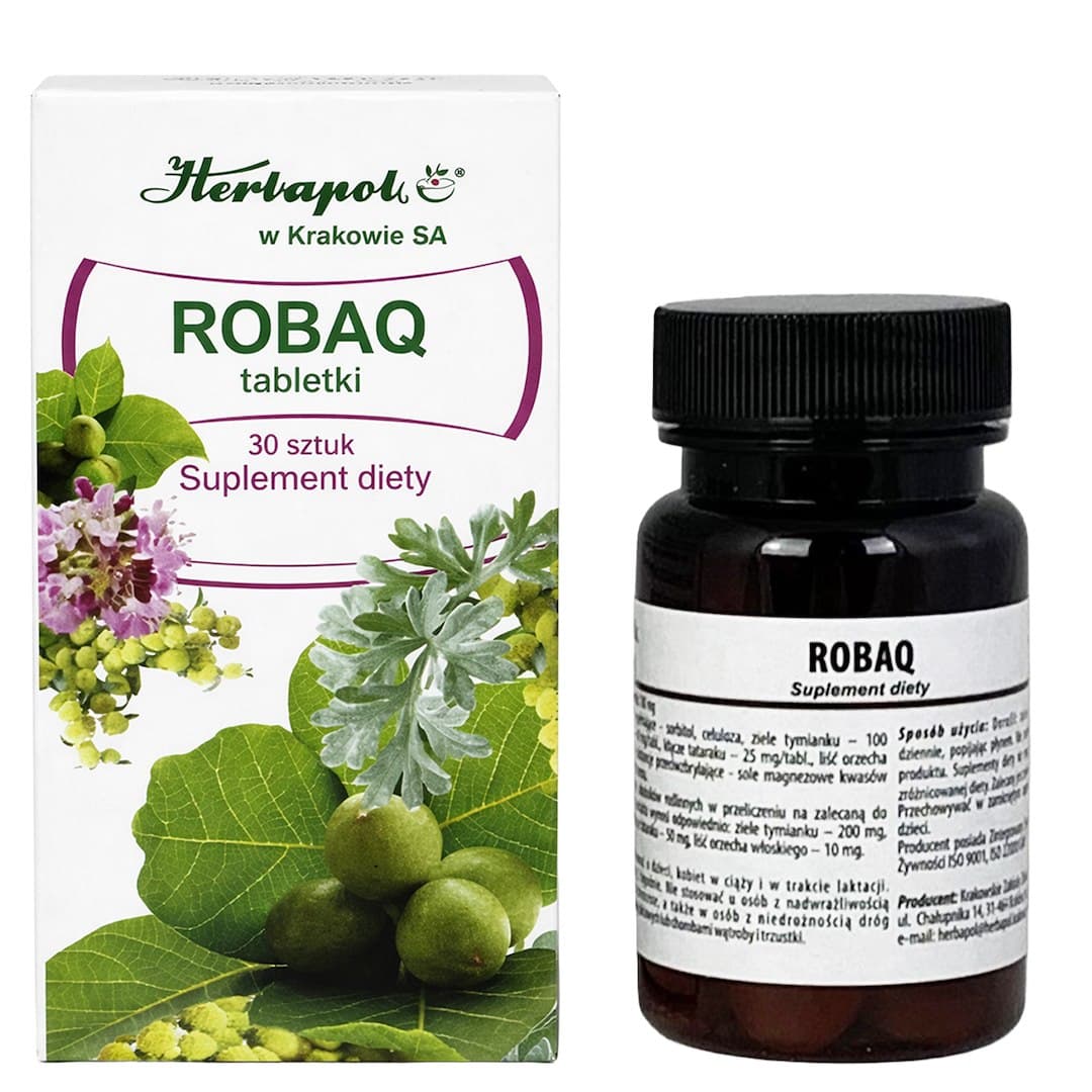 Herbapol Kraków - Robaq - 30 Tabs
