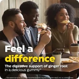 Enzymedica - Ginger & Vitamin B6 Gummies - Lemon Ginger - 60 Gummies